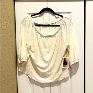 Off the shoulder top